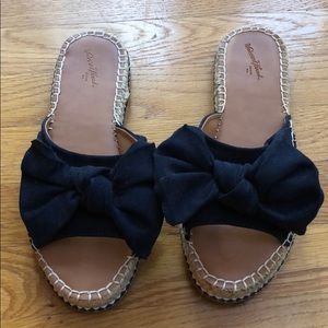 Navy Blue flip flop sandals